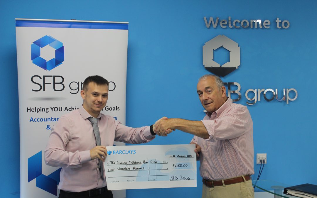 SFB Group Support The Coventry Children’s Boot Fund